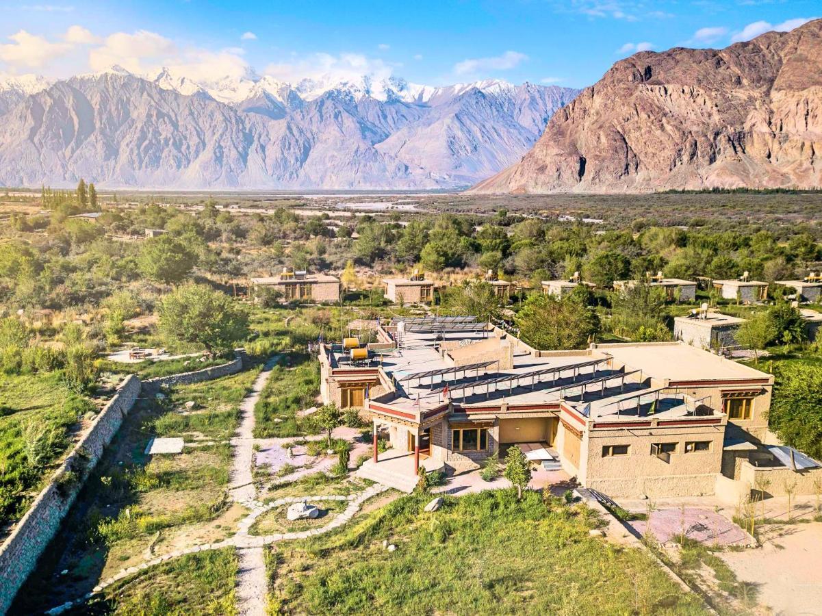 Lchang Nang Retreat-The House Of Trees-Nubra Valley Hotel Sumur Kültér fotó