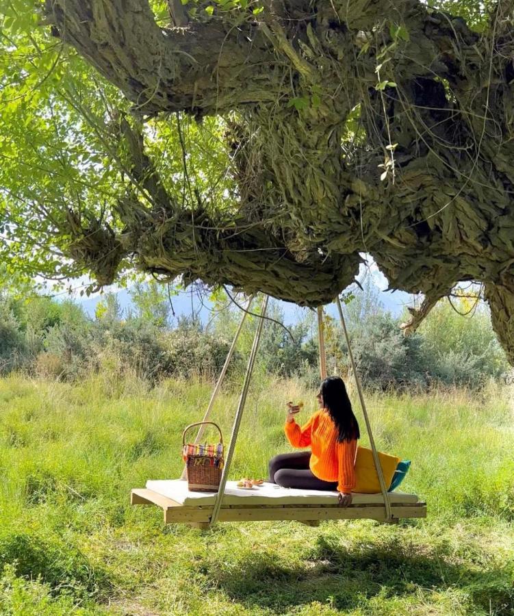 Lchang Nang Retreat-The House Of Trees-Nubra Valley Hotel Sumur Kültér fotó