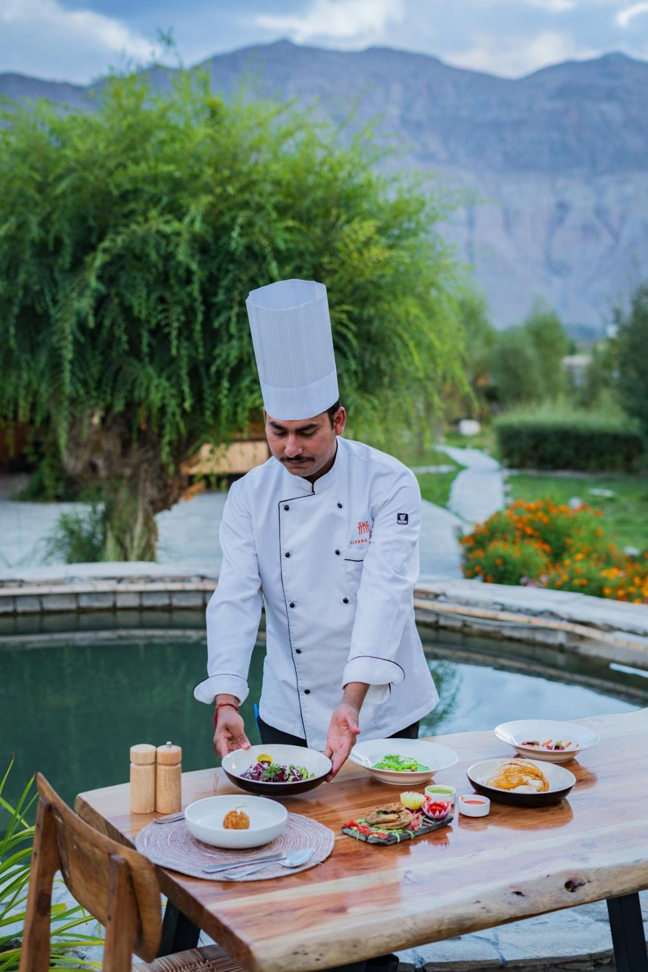 Lchang Nang Retreat-The House Of Trees-Nubra Valley Hotel Sumur Kültér fotó