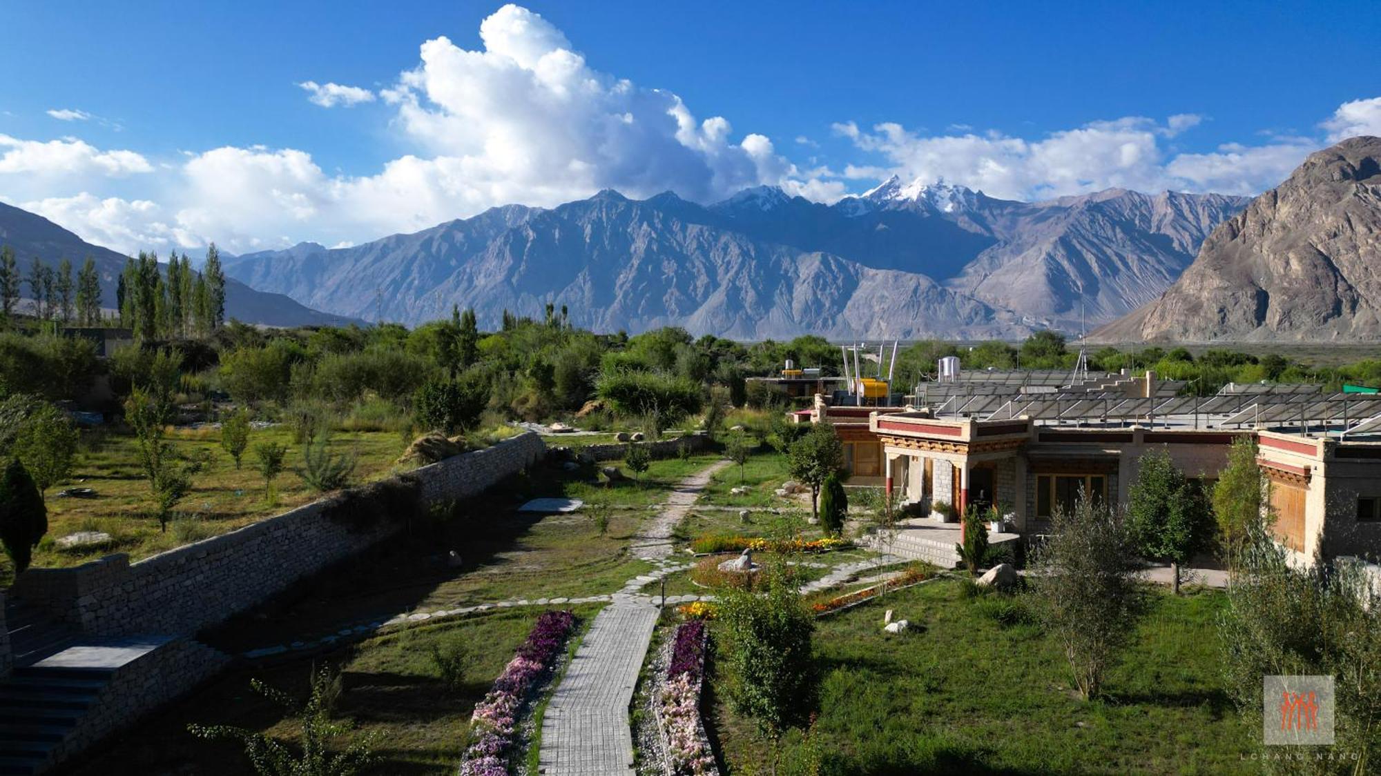 Lchang Nang Retreat-The House Of Trees-Nubra Valley Hotel Sumur Kültér fotó