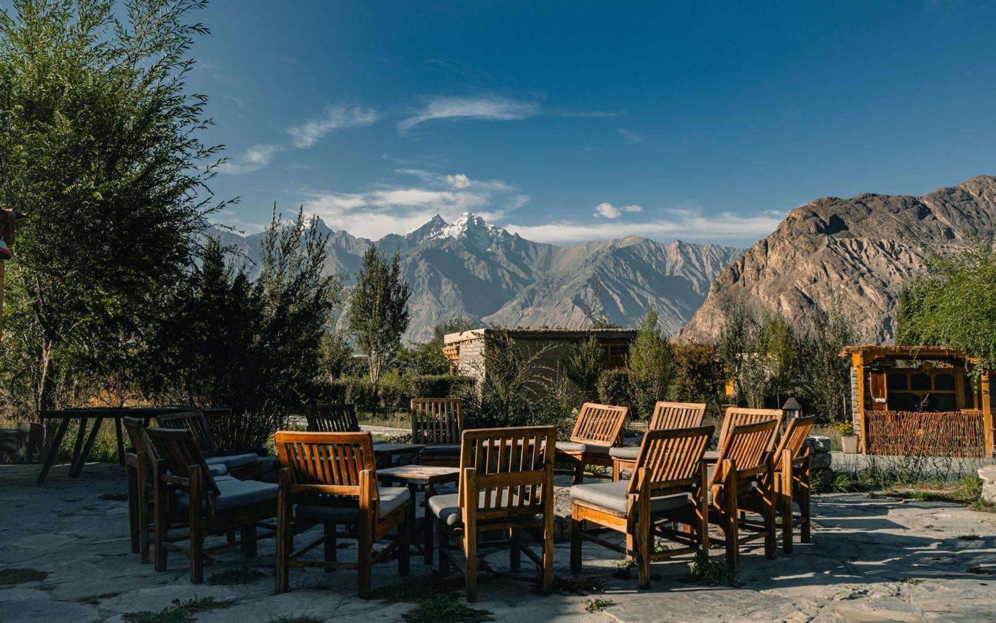 Lchang Nang Retreat-The House Of Trees-Nubra Valley Hotel Sumur Kültér fotó