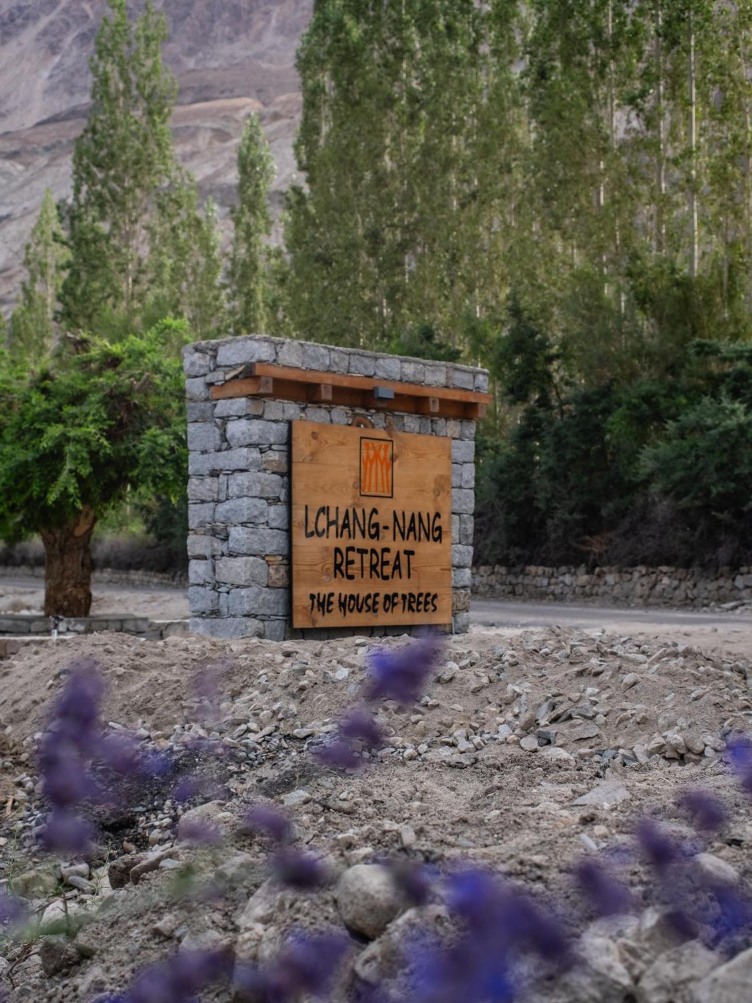 Lchang Nang Retreat-The House Of Trees-Nubra Valley Hotel Sumur Kültér fotó